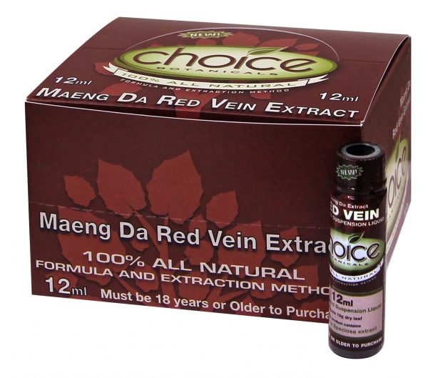 Choice Red Vein Kratom Maeng DA extract Liquid- 12ml