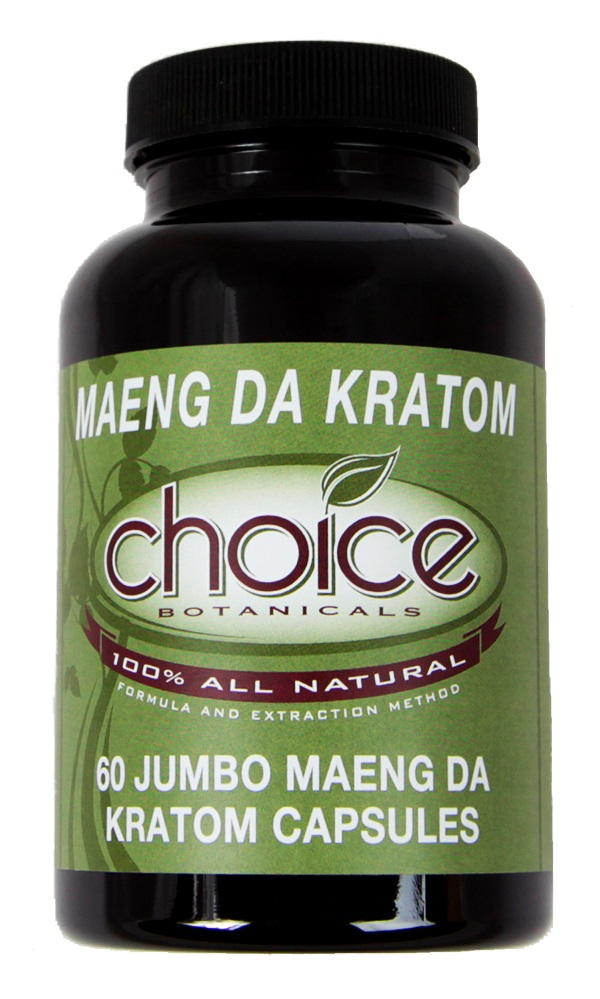 Choice Maeng Da Kratom- 60 Jumbo Caps