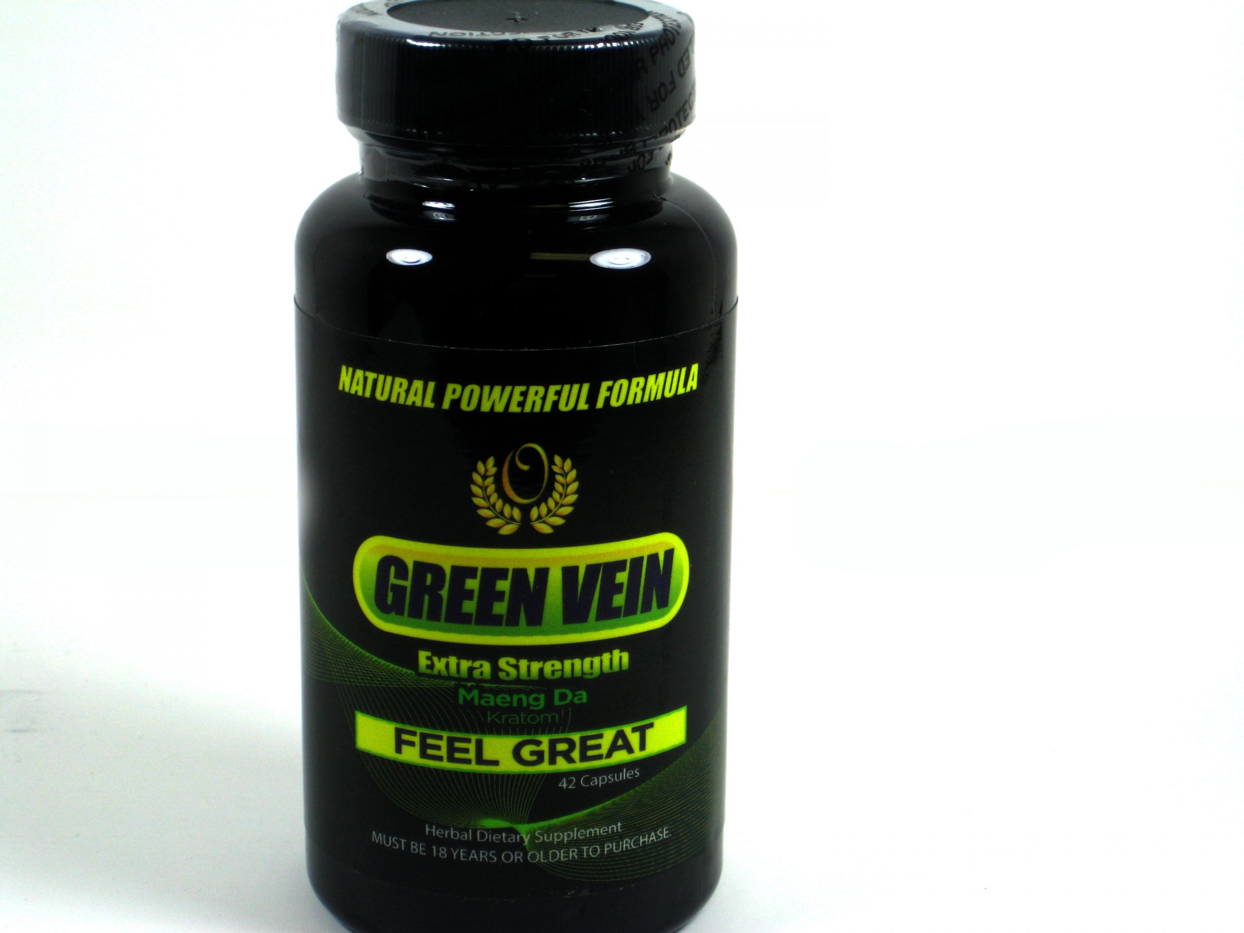 Green Vein Extra Strength Maeng Da Kratom- 70 caps